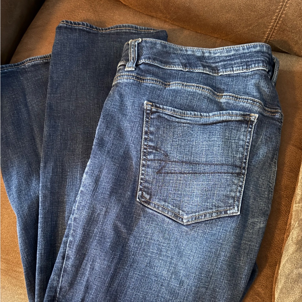 American Eagle Outfitters Women's Blue Skinny Jeans
